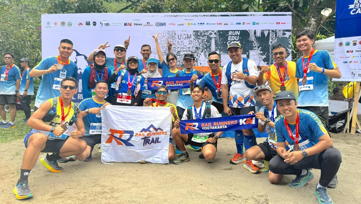 Pelari Railwayrunners Trail menaklukkan jalur alam
